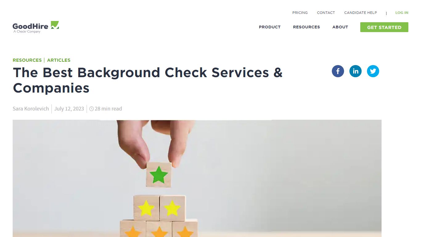 Best Background Check Services & Companies 2023 | GoodHire